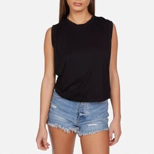 Michael Lauren | Revolve | Black Enzzo Tank Top